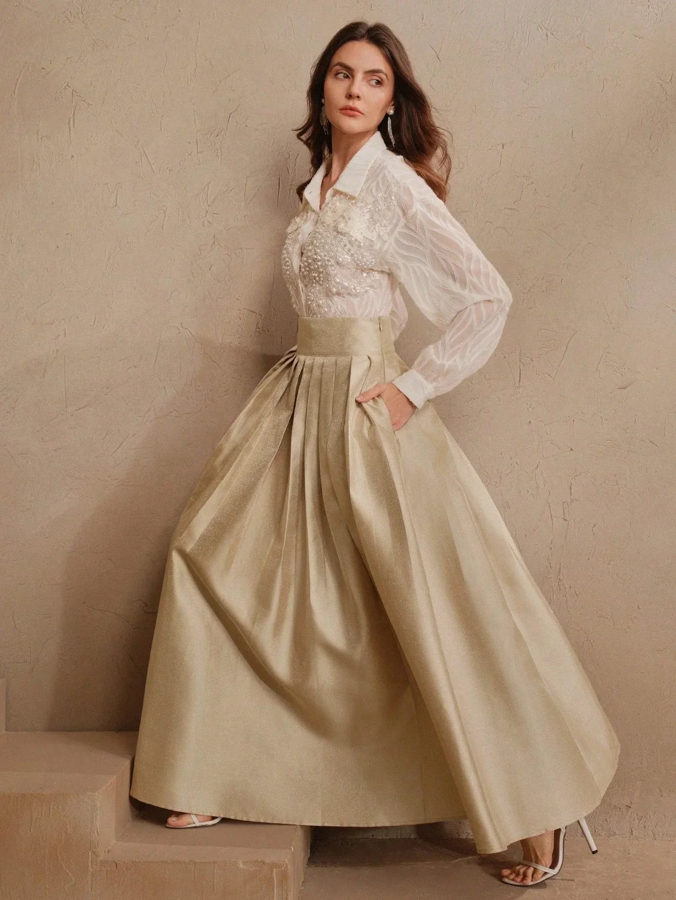 Brand & Belle | Der Isabella Regal Plissierter Rock