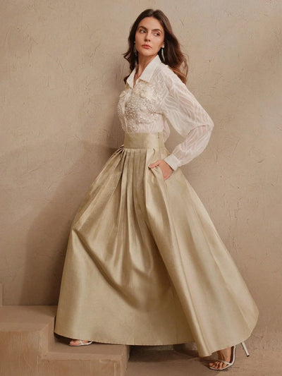 Brand & Belle | Der Isabella Regal Plissierter Rock