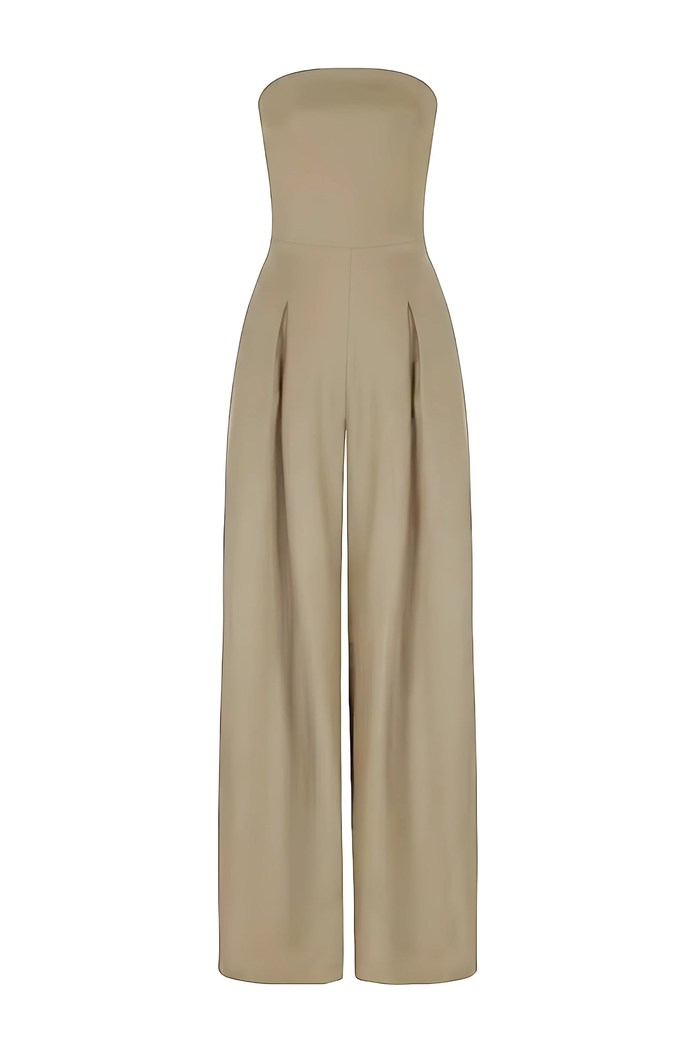 Raffiniert schulterfreier Jumpsuit