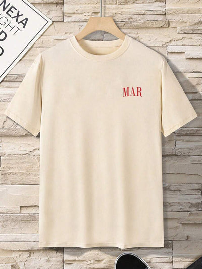 Bastian – Herren T-Shirt Sommer Kurzarm Basic Rundhals