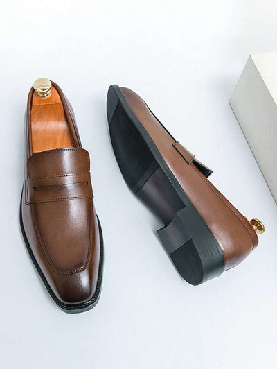 Carl – Herren Penny Loafer Leder Business Elegant