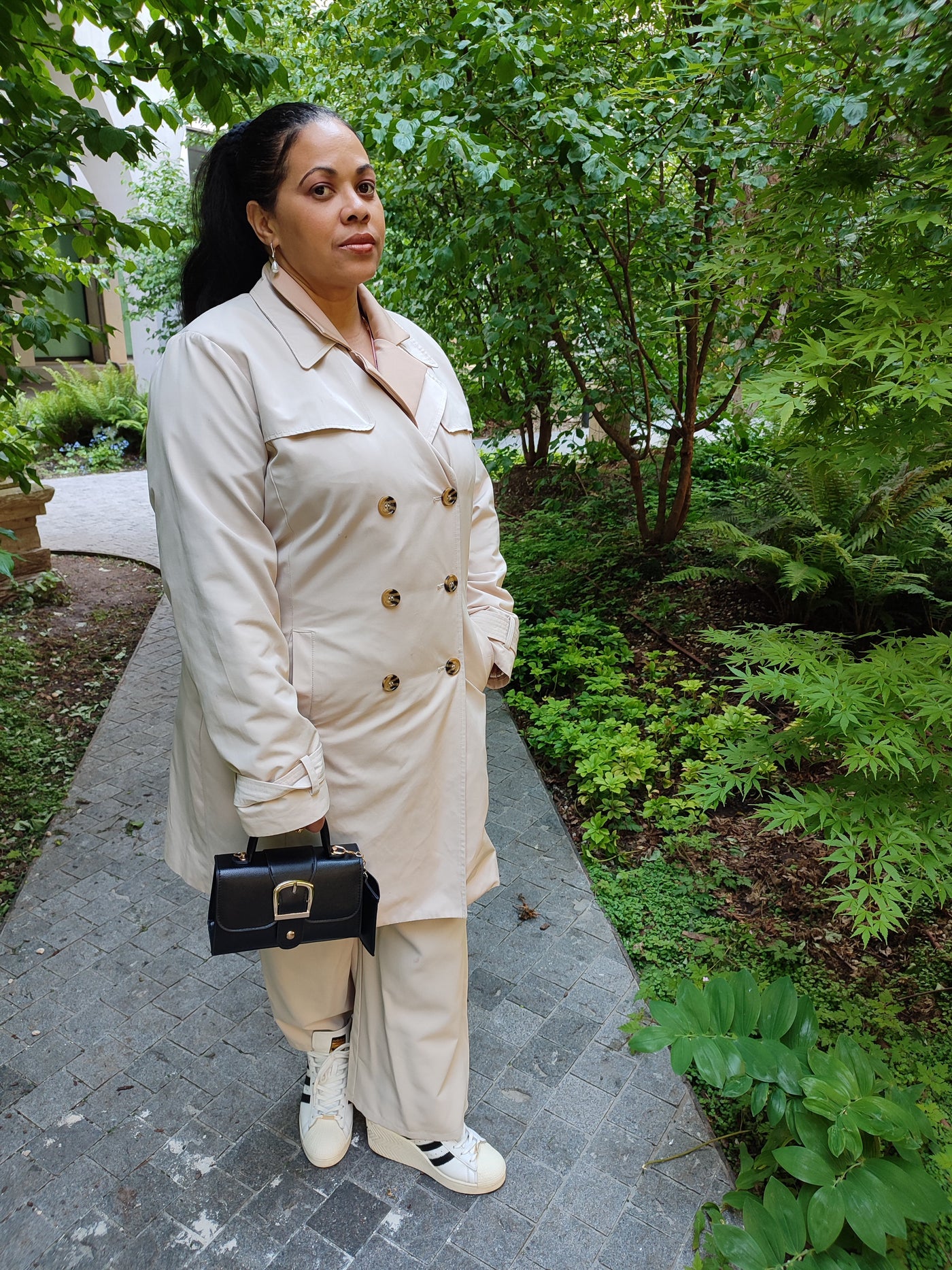 Luxuriöses veganes Leder Handtaschen- & Portemonnaie-Set