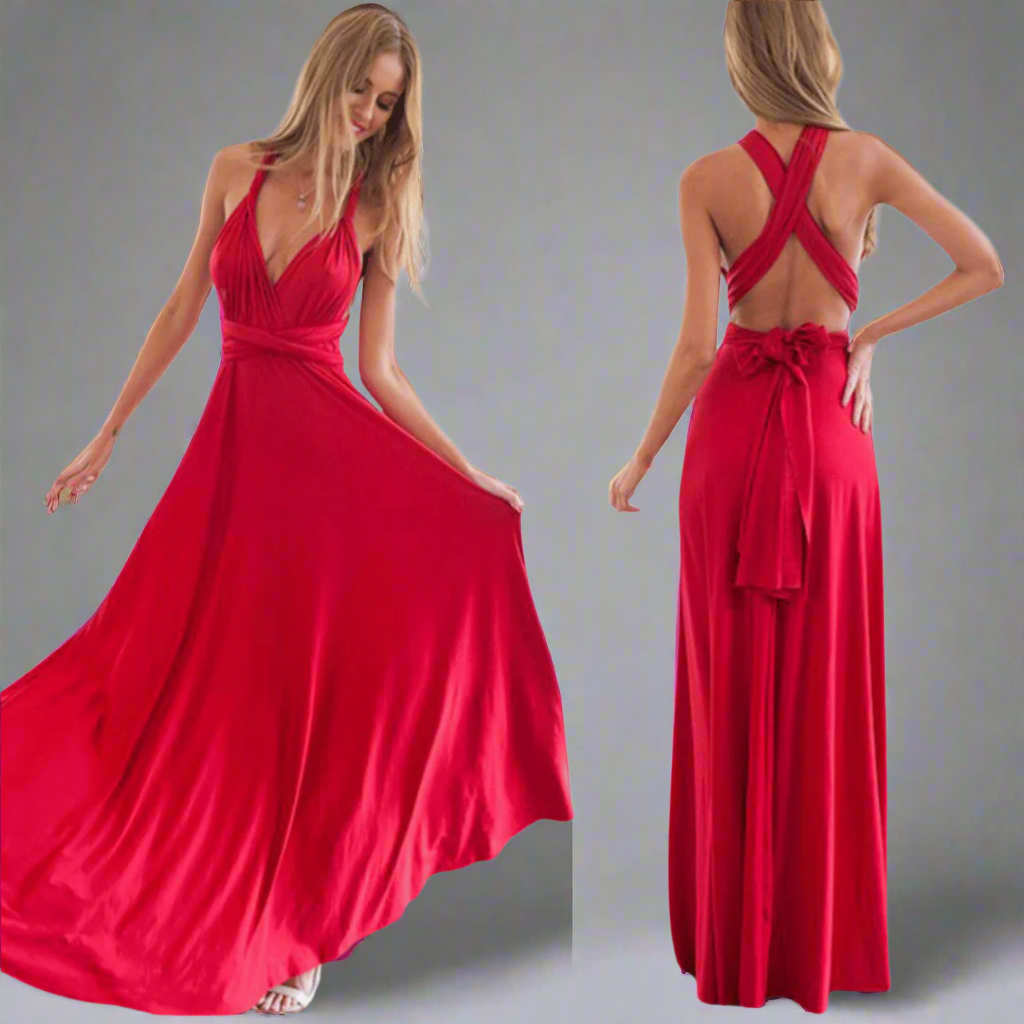 Lena-Marie®️ | Premium-Wickelkleid für elegante Auftritte