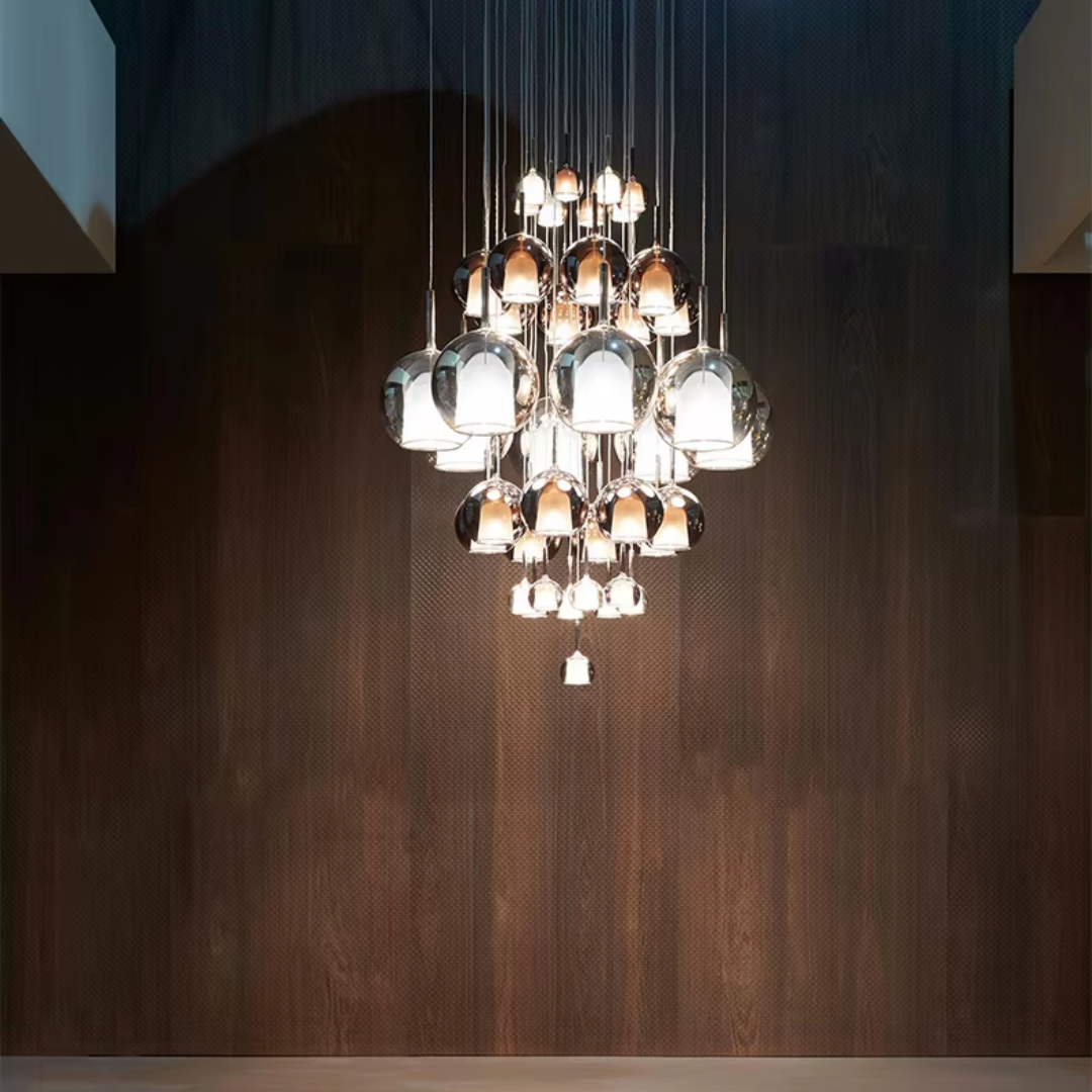 CelestialGlow Light - Moderne Glas-Pendelleuchte