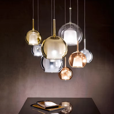 CelestialGlow Light - Moderne Glas-Pendelleuchte