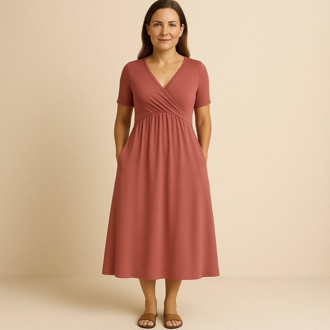 Therese™ – Luftiges a-linie maxikleid