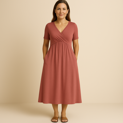Therese™ – Luftiges a-linie maxikleid