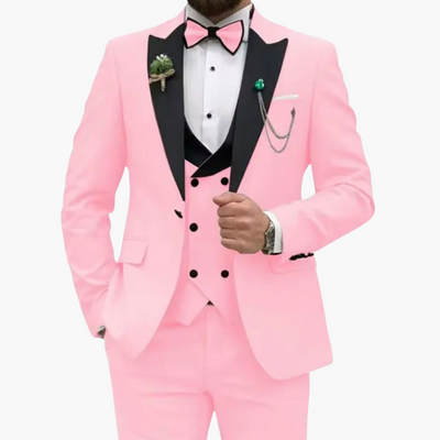 Stylisher Slim Fit Anzug - moderner Look für Herren zur Hochzeit