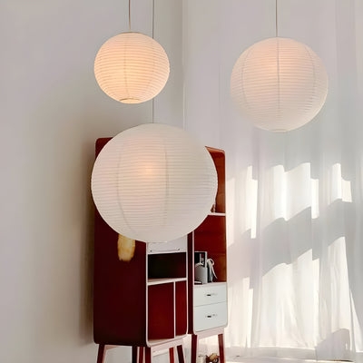 LumenAura Light – Minimalistische Japanische Hängelampe