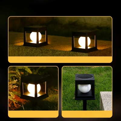 EverGlow Light – Wasserdichte Solar-Pfostenleuchte