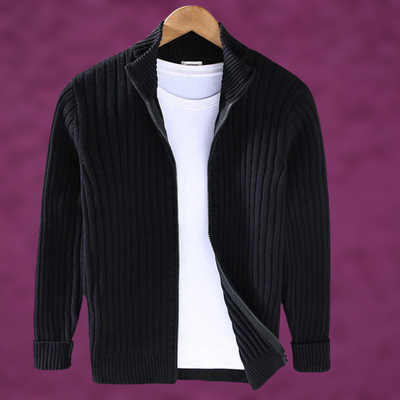 Evrard - Strickjacke mit Reißverschluss