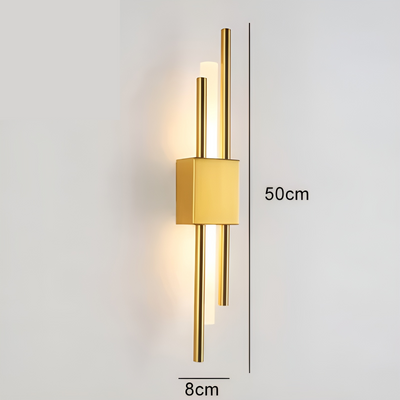 NordBright Light - Nordische Metall-LED-Wandleuchte