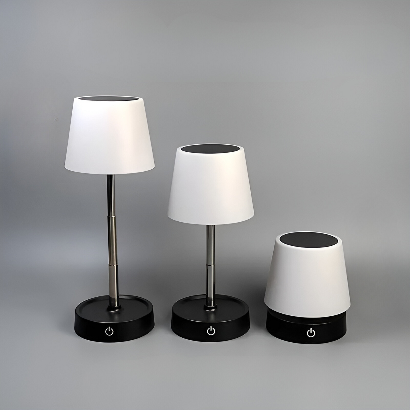 GlowLume Light - Wiederaufladbare Touch-LED-Tischlampe