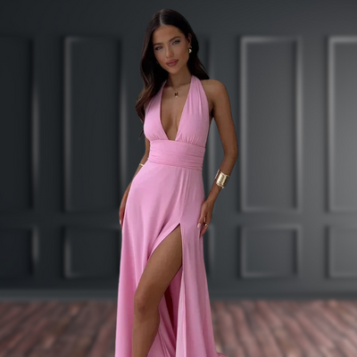 Mylle | Rückenfreies Maxikleid