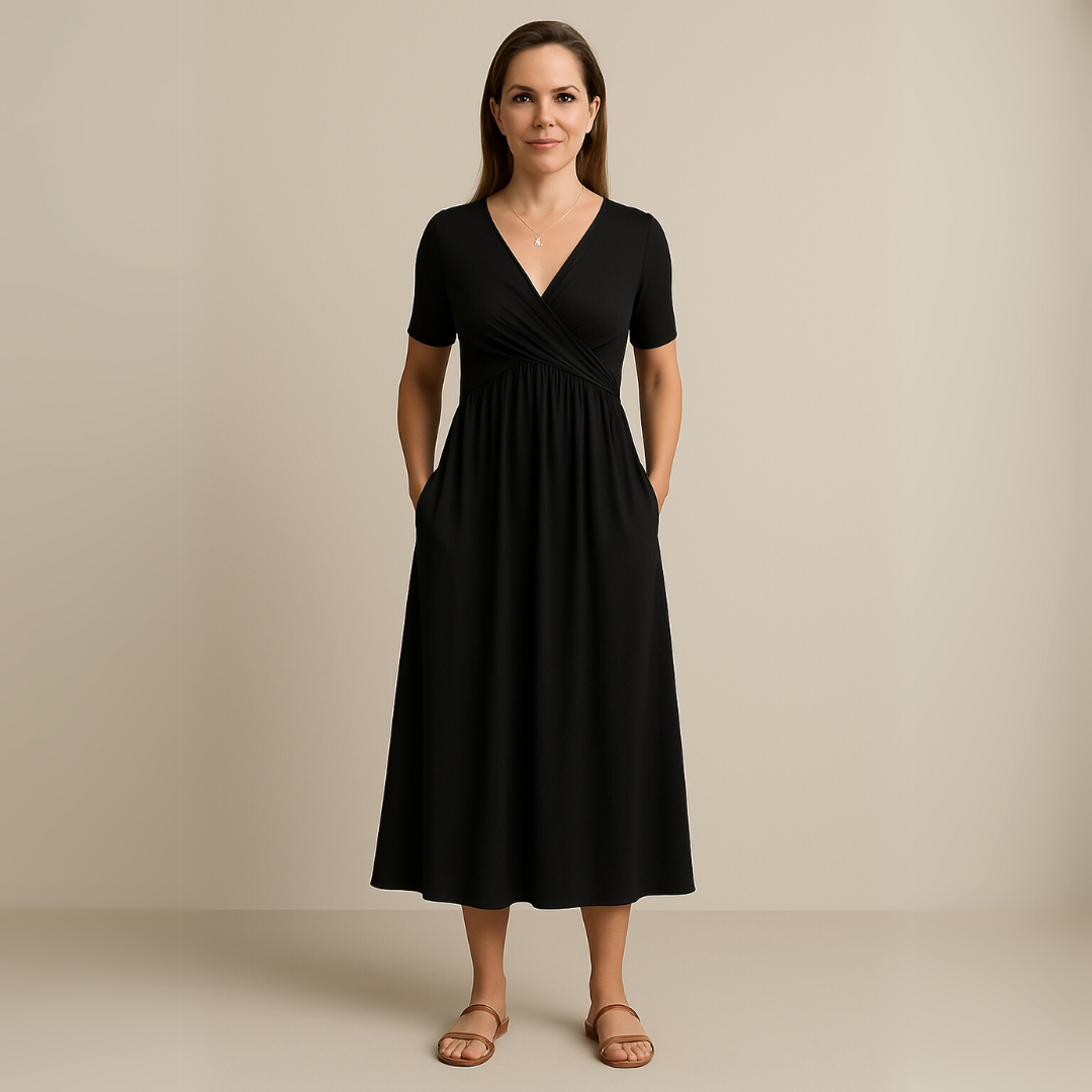 Therese™ – Luftiges a-linie maxikleid
