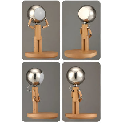 LunarEase Lampe – Elegante Schreibtisch-Mondlampe