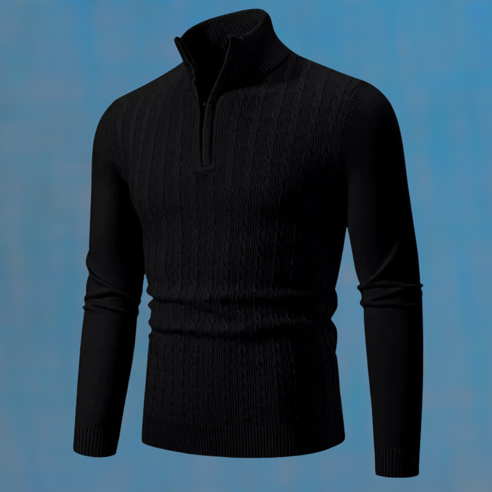 Loris | Pullover mit Zopfmuster in Creme