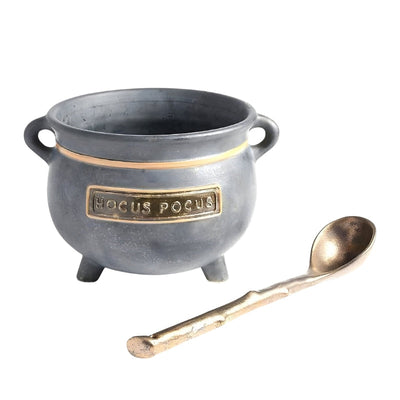 Hex Cauldron – Serviertablett in Form eines Halloween-Kessels