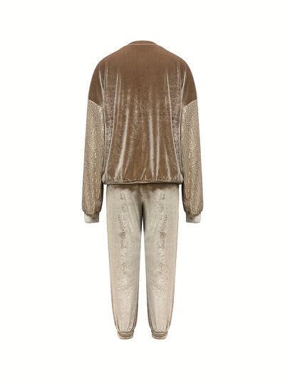 Set aus Pullover und Hose für Frauen