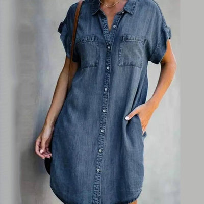 Brandt & Belle | Denim Midi Kleid