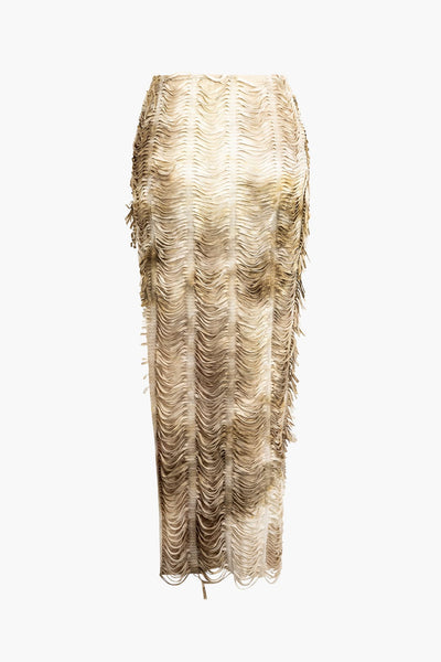 Charlene | Fransen-Zweiteiler mit Top & Rock