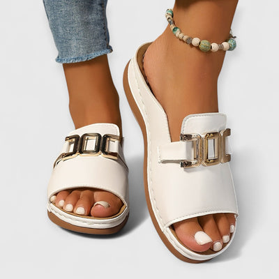 Eva | Orthopädische stilvolle Schnallen-Sandalen