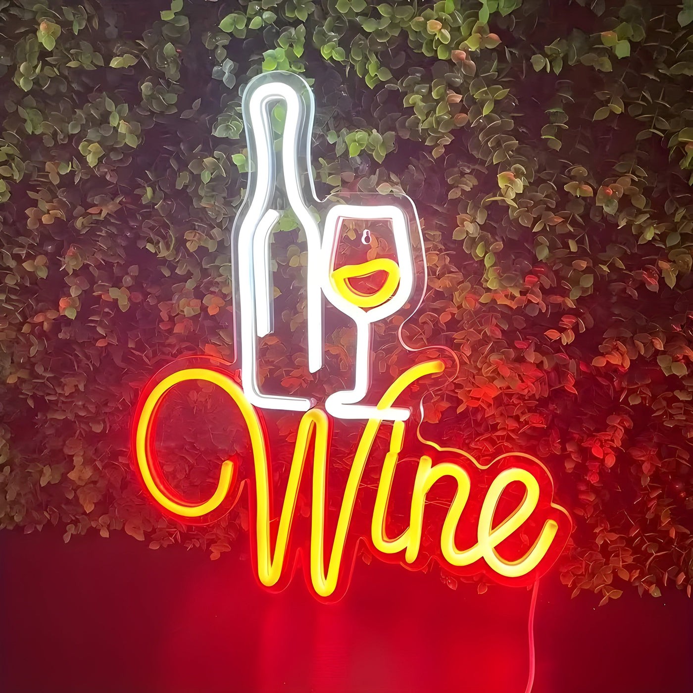 WineAura Light - Neon-Weinglas LED Party Licht