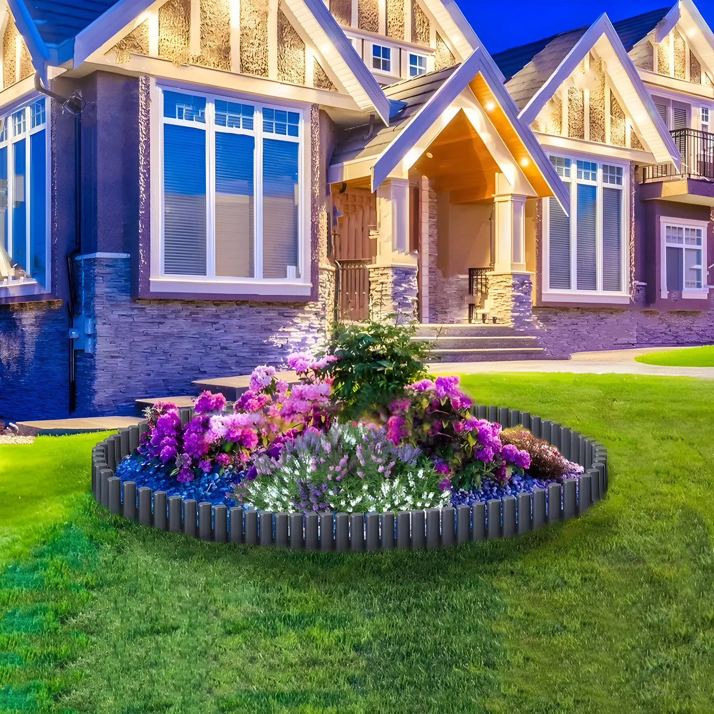 GardenEdge Pro - Dekorative Rasenkante Blumenbeet Garten