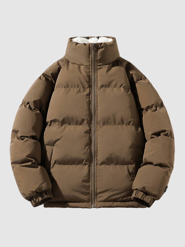 Jomar Fleece gefütterte und Wattierte Pufferjacke