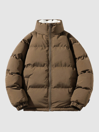 Jomar Fleece gefütterte und Wattierte Pufferjacke