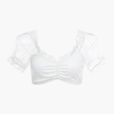 Elegante Dirndl Bluse für Damen - Oktoberfest 2025