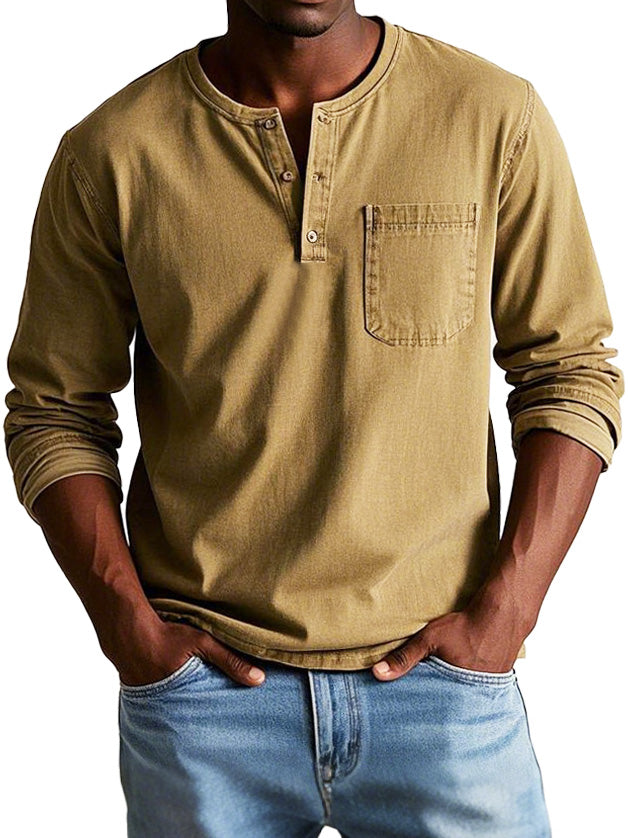 Easton™ | Vintage Langarmshirt