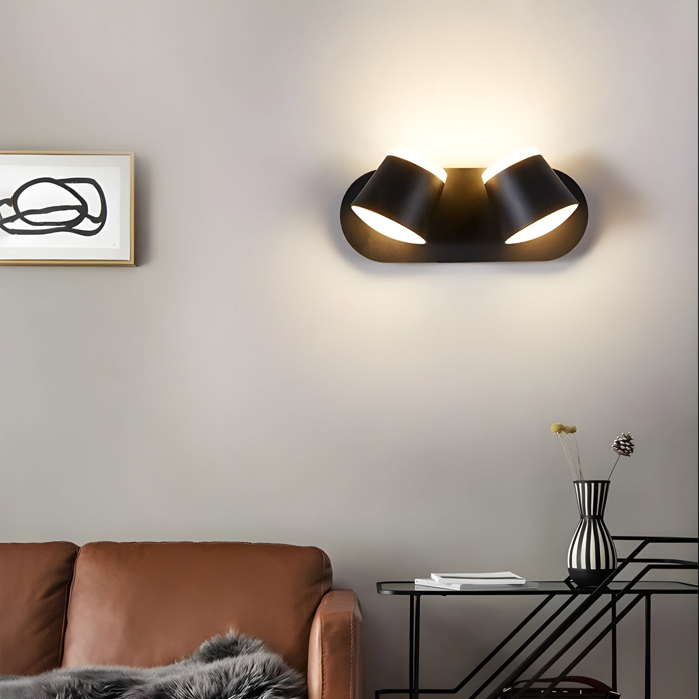 BrightWay Light – Einstellbare 360-Grad-LED-Wandleuchte