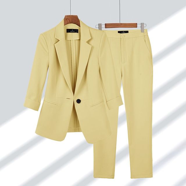 Blazer und Hosen Set für Frauen
