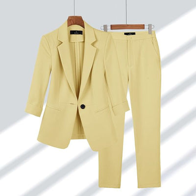 Blazer und Hosen Set für Frauen