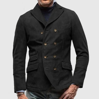 Zweireihiger Vintage-Blazer für Männer