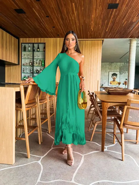 Lucy - Modisches Kleid mit Fransen