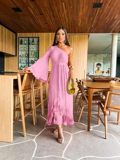 Lucy - Modisches Kleid mit Fransen