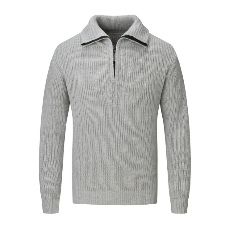 Brand & Belle | HELSINKI QUARTER ZIP SWEATER