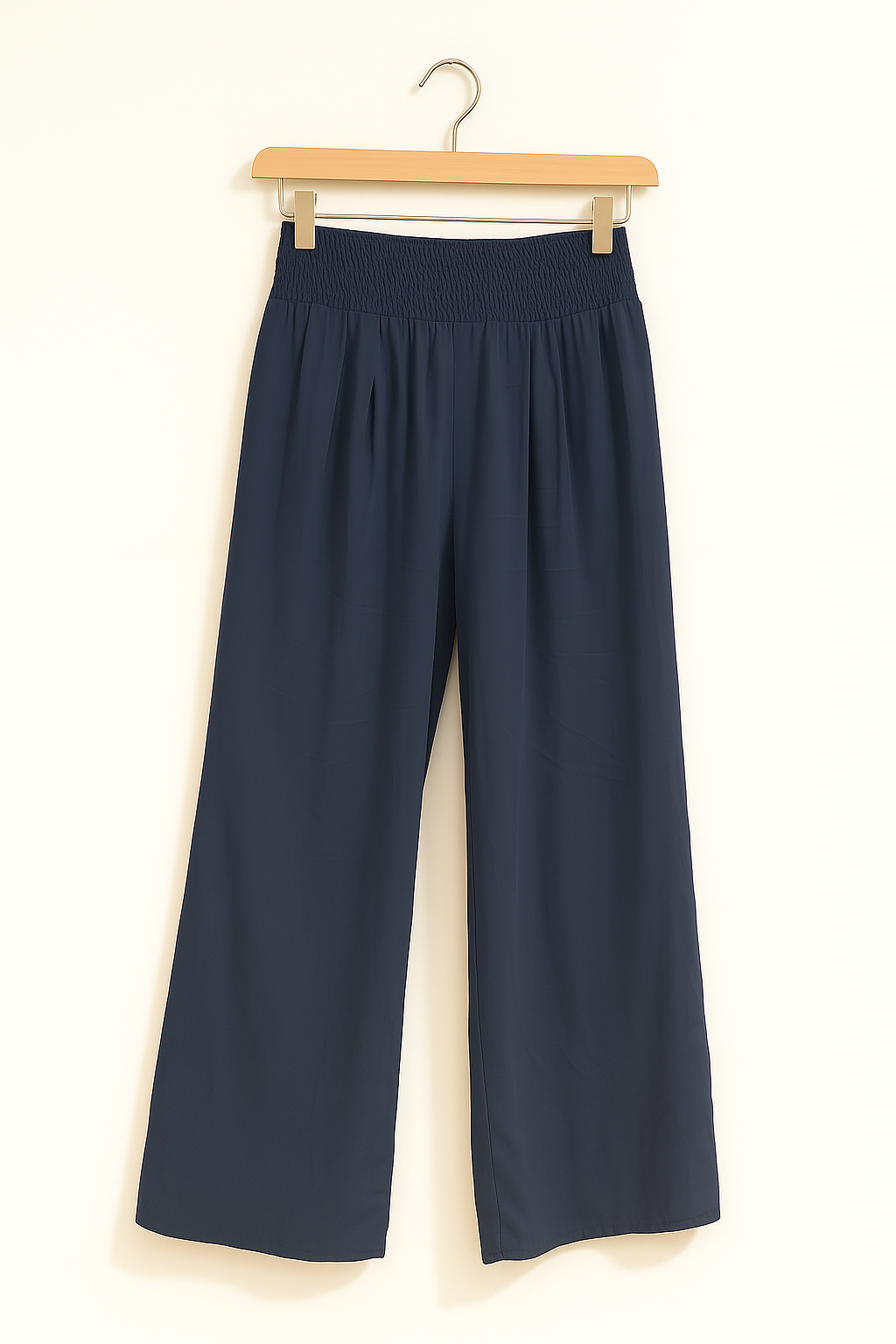 Weite Hose mit elastischem Bund