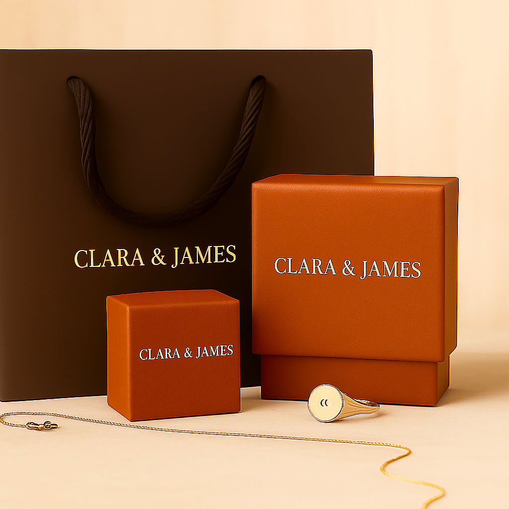 Gold Mira Castelle Ring