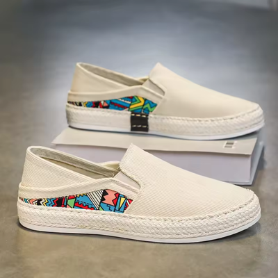NORAN | -Slip-Ons mit Ethno-Print – Einfach reinschlüpfen lostanzen