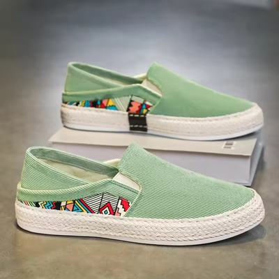 NORAN | -Slip-Ons mit Ethno-Print – Einfach reinschlüpfen lostanzen