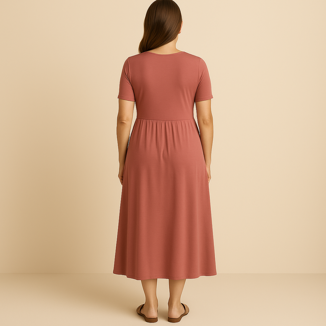 Therese™ – Luftiges a-linie maxikleid