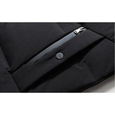 Winterjacke mit Fellimitat-Kapuze für Männer