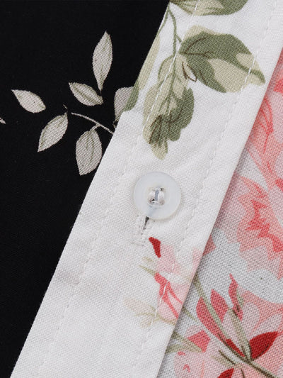 Emery - Lässiges Herrenhemd mit tropischem Muster, ideal für Freizeit und Urlaub