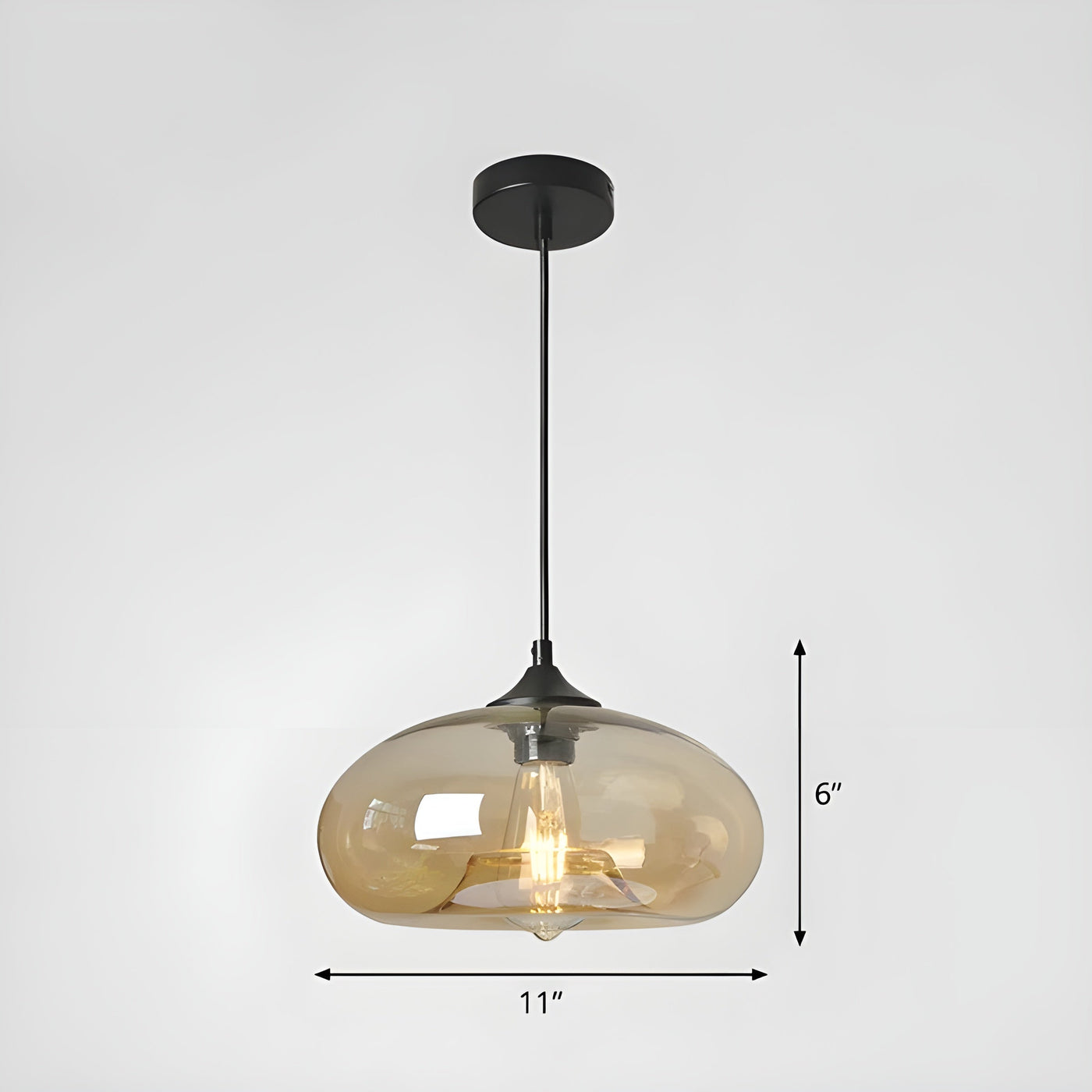 UrbanGlass Light - Moderne Glas Pendelleuchte