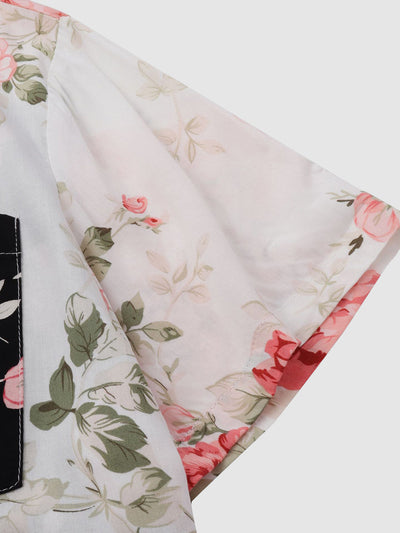 Emery - Lässiges Herrenhemd mit tropischem Muster, ideal für Freizeit und Urlaub