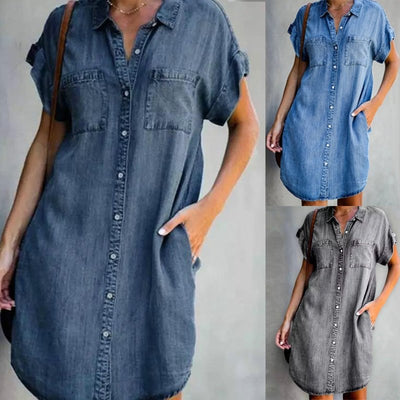 Brandt & Belle | Denim Midi Kleid