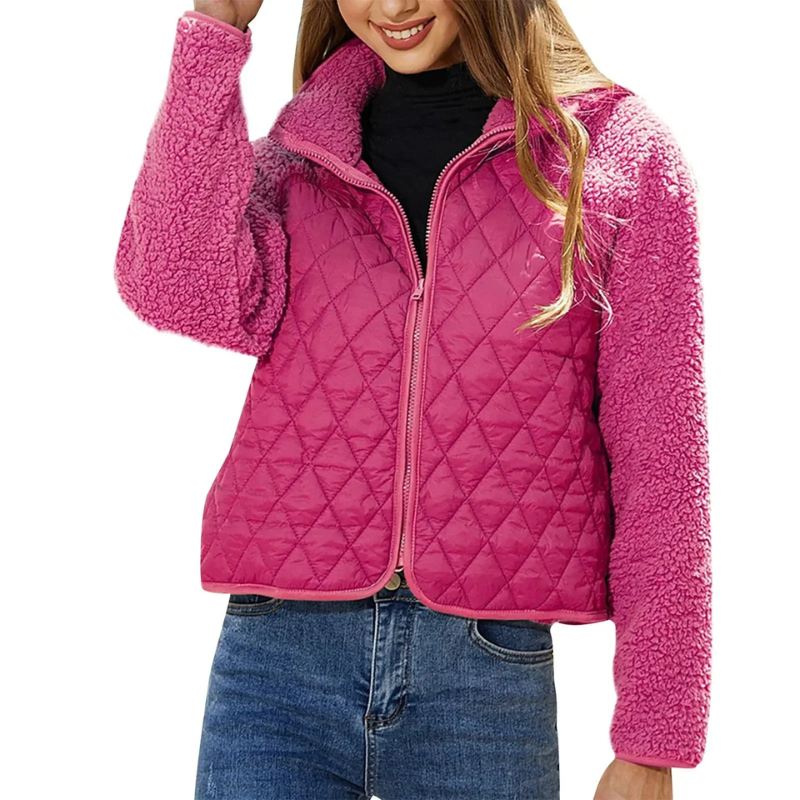Warme Langarmjacke Für Damen | Gesteppt